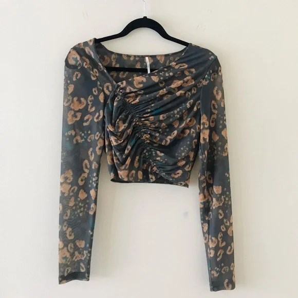 Free People Supernova Animal Print Skirt And Top Set - Picture 2 of 16